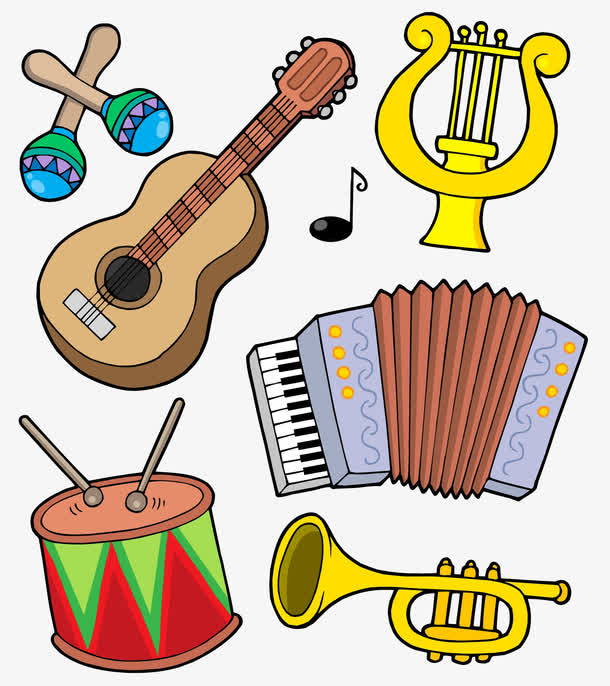 琴,弹奏,乐器,琴键,声器,旋律,音律,悦耳,有节奏的,曲调,卡通,琴棋