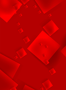 红色扁平双11背景