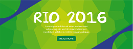 2016年巴西里约奥运会banner背景