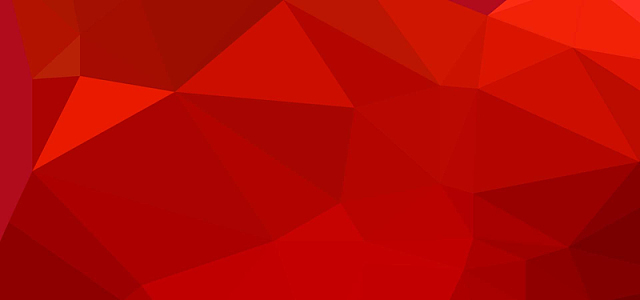 暗红色几何低多边形