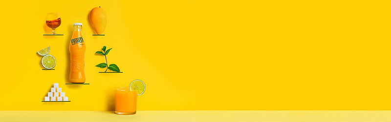 果汁背景Banner