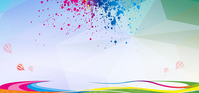 喷溅校园运动会海报背景模板