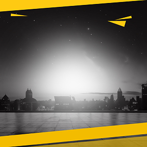 淘宝灰色扁平几何psd主图背景素材(800x800)psdpng亲子运动会海报背景