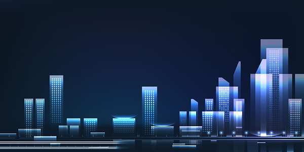 城市夜景楼房背景素材_城市夜景楼房背景图片下载_觅元素