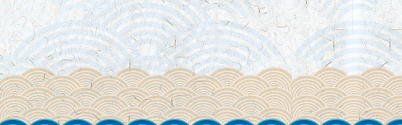 创意海浪电商淘宝banner背景