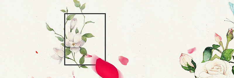 立夏荷花几何简约黄色背景