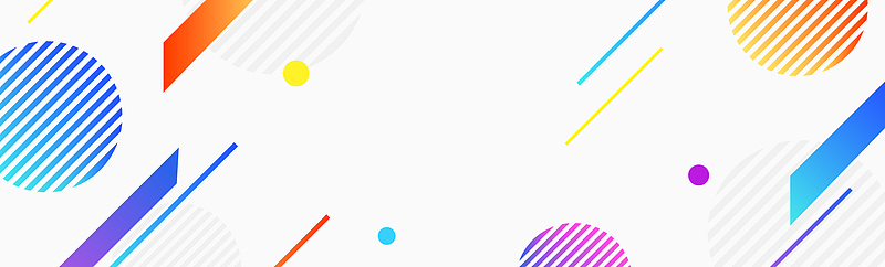 几何渐变淘宝天猫促销banner