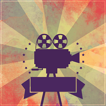 电影胶片橙色海报背景jpg复古 电影 胶卷 灰暗jpg电影元素背景jpg复古