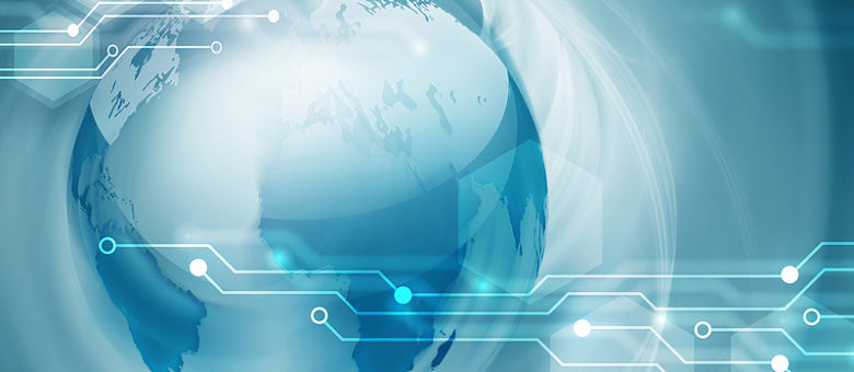 商务贸易网页扁平背景banner