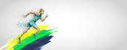 跑步奔跑运动banner