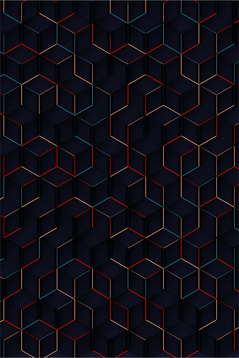 时尚创意几何样式背景