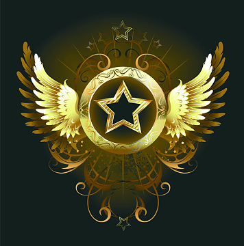 金属大星星翅膀背景epsjpg歌唱比赛绿色背景素材psdjpg甜蜜情人节浪漫