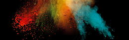 banner 颜料背景