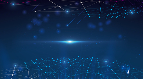 商务线条大气蓝色海报背景(1920x900)psdpng蓝色科技背景图下载(5906x