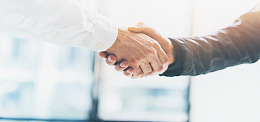 商务握手背景