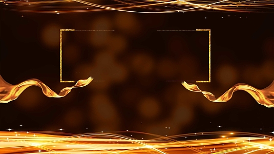 2018年会黑大气企业邀请函广告