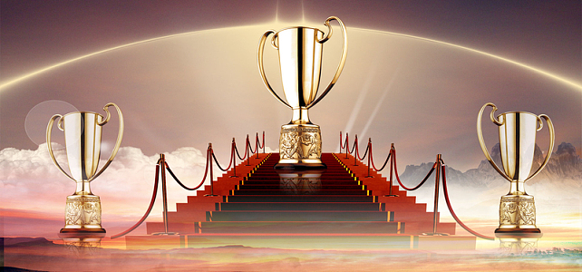 psdpng2018年度盛典海报(1920x900)png企业荣誉背景素材(4724x2127)