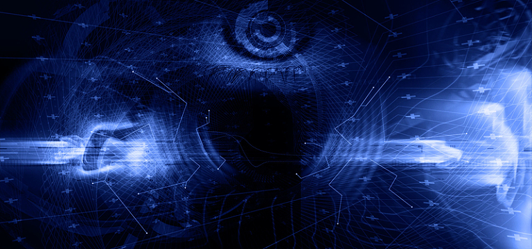 背景图psdjpg人工智能空间感背景图psdjpg虚拟现实未来已来vr科技海报