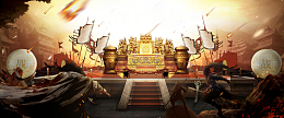 武侠大气中国风激情banner