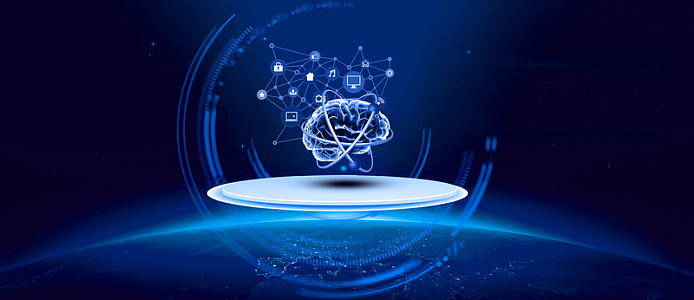 蓝色科技电子商务智能科技banner