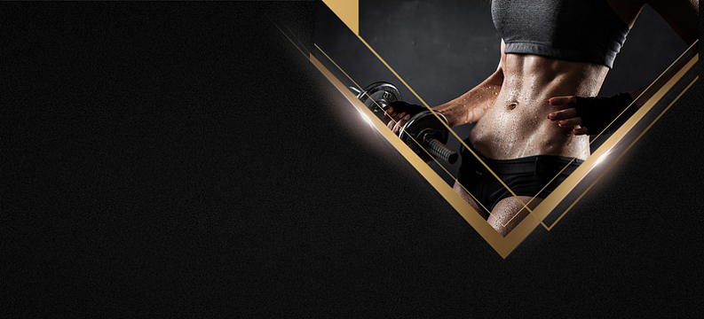 健身大气简约黑色淘宝海报背景