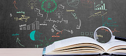 科技教育科学黑板辅导海报banner