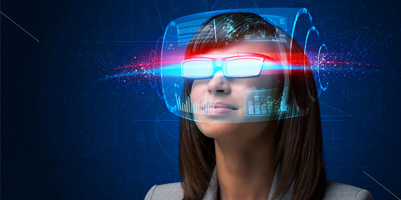 VR眼镜VR海报设计