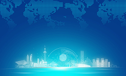 高端城市地产展板背景素材