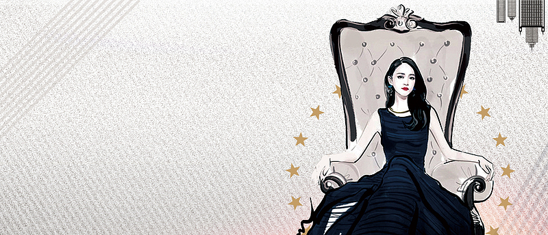 三八妇女节大气手绘banner