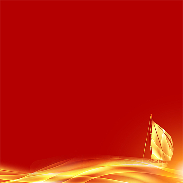 红色帆船素材_红色帆船图片元素-觅元素