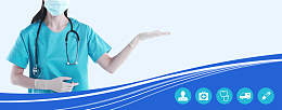 医疗手术海报背景banner