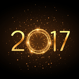 2017新年倒计时狂欢背景素材