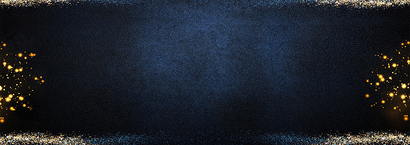 男神节几何炫酷鎏金深蓝背景