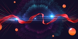 蓝色科技创想未来技术