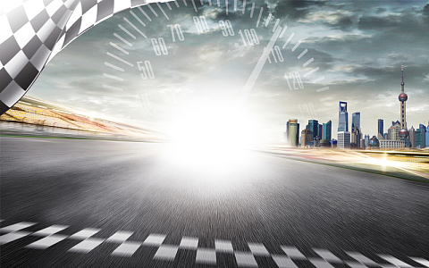 png夜幕降临孤寂的道路h5背景素材(1280x1920)png汽车海报背景素材