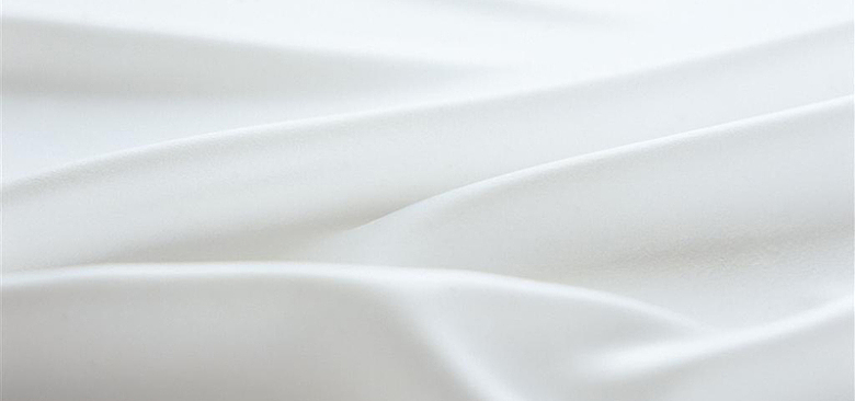 洁白丝绸白布料素材