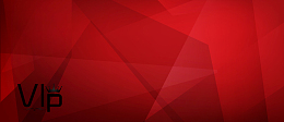 大气红色线条名片VIP背景banner