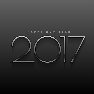 2017新年黑色商务风格背景素材