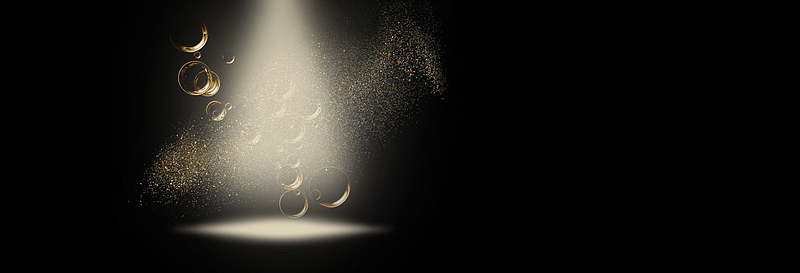 夏日大气黑色护肤品化妆品banner