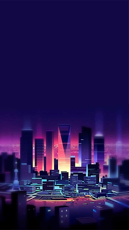 房地产大气高端时尚H5背景素材