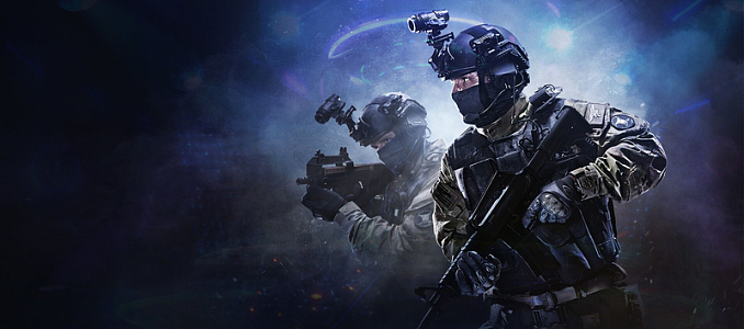 警匪背景banner
