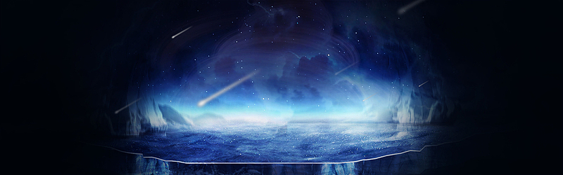 冰天雪地背景素材