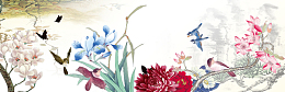 中国风古风banner背景