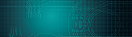 科技感线条蓝色背景banner