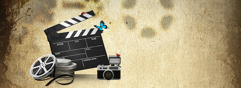 海报背景素材psdjpg黑色影视创意psd分层h5背景素材psdjpg电影胶片