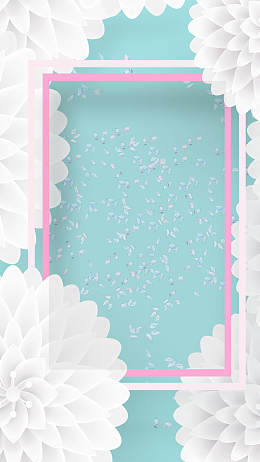 38妇女节清新宣传H5背景素材