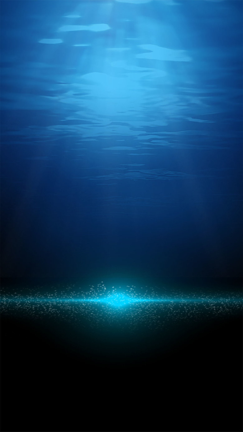 梦幻海底清爽化妆品h5背景