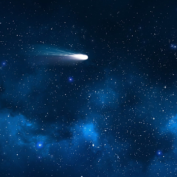 蓝色炫酷星空背景