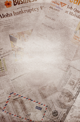 浪漫英文信纸旧报纸复古风格卡片背景