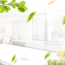 简约家居厨房家电PSD分层主图背景素材